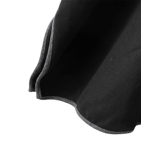 Mens Sleevless Oversized Casual Black Hooded Cloak Cape Coats