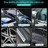 Nano Ceramic Car Coating Kit: Liquid Spray Polish Wax for Auto Detailing