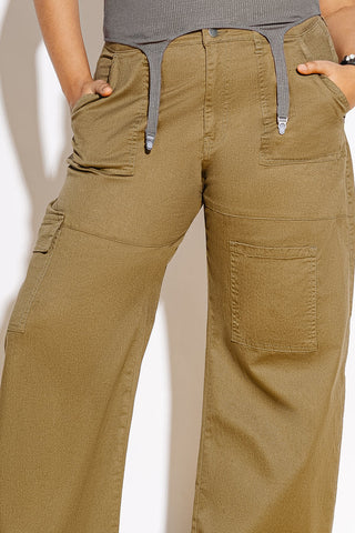 Trooper curve cargo pants